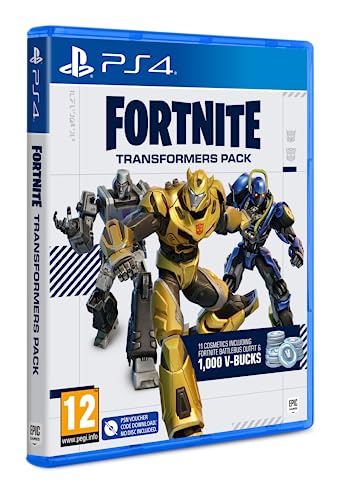 Fortnite Transformers Pack - PS4 Code in Box 12