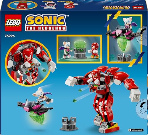 LEGO Sonic the Hedgehog Knuckles’ Guardian Mech Playset 76996 - Ages 8+ | 276 Pieces 11