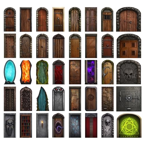 Loke Big Box of Dungeon Doors RPG Accessory (038LBM)