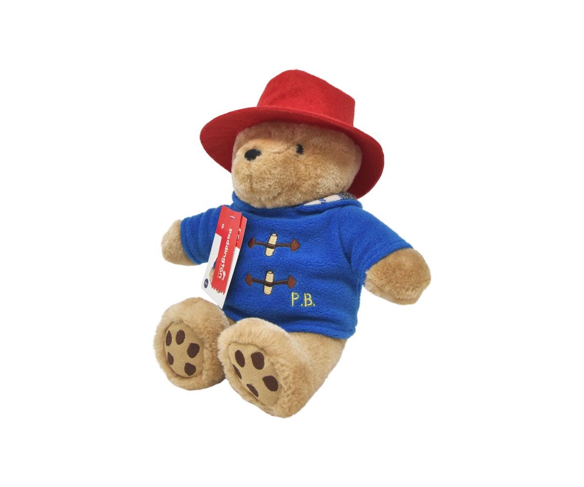Rainbow Designs Small Classic Cuddly Paddington Bear - Blue & Red Plush Toy 2