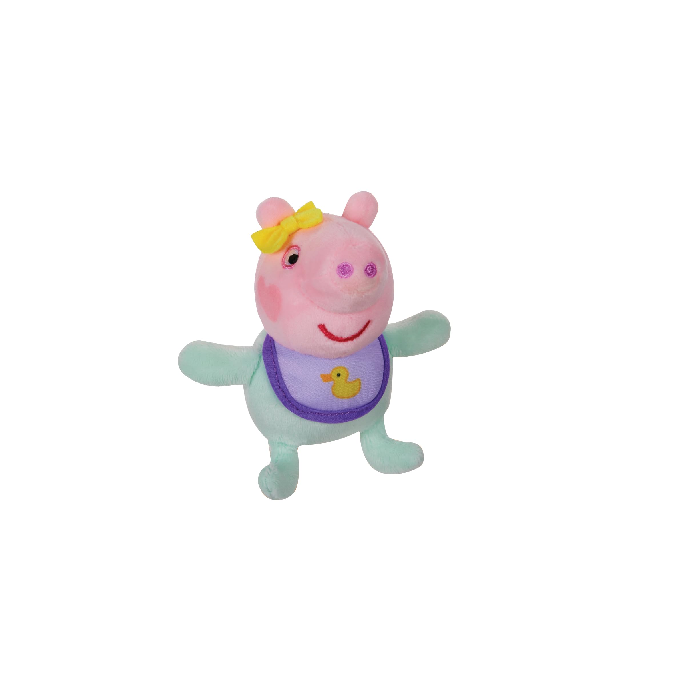 Peppa Pig Peppa, George and Evie 3-Pack Plush Soft Toys - Super-Soft Stuffed Animals for Toddlers 18 Months & Up