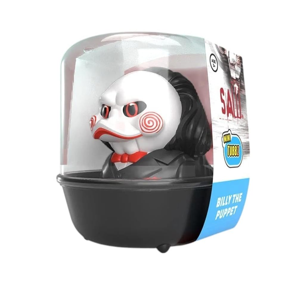 TUBBZ Mini: Saw Billy The Puppet Cosplaying Rubber Duck Vinyl Figure | Miniature Collectible 1
