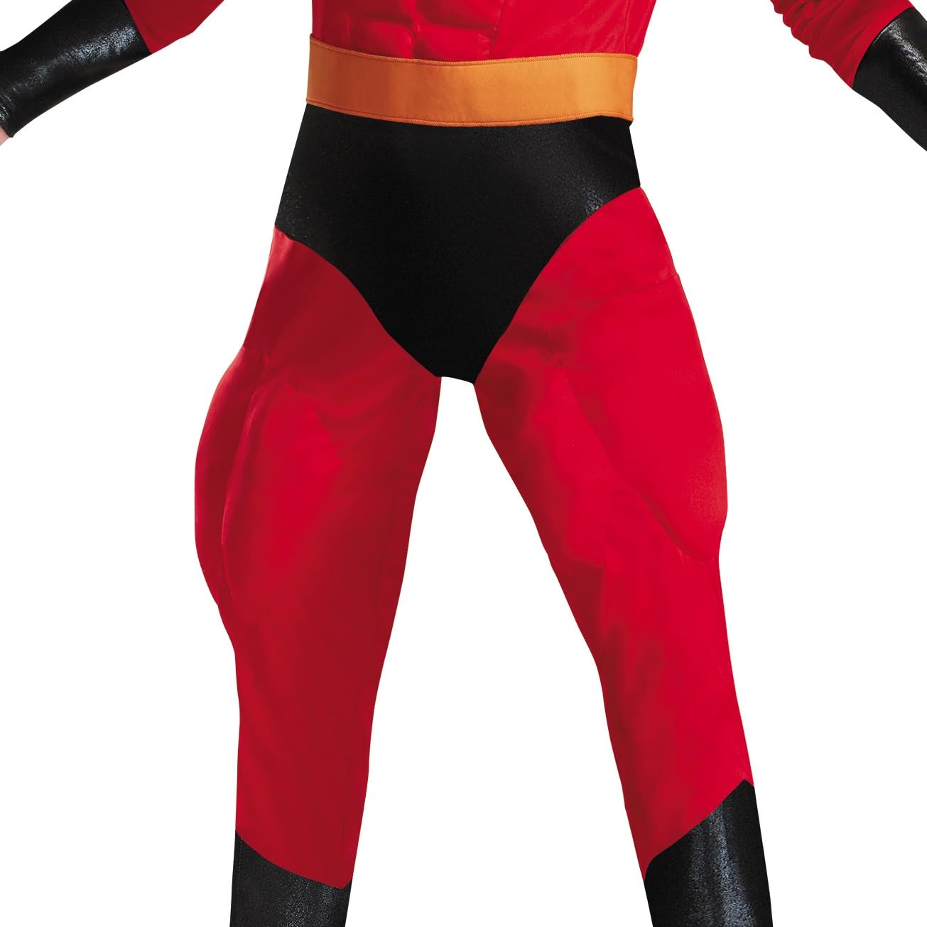 Disguise Mr. Incredible Deluxe Muscle Adult Costume - Red, X-Large (42-46) 3