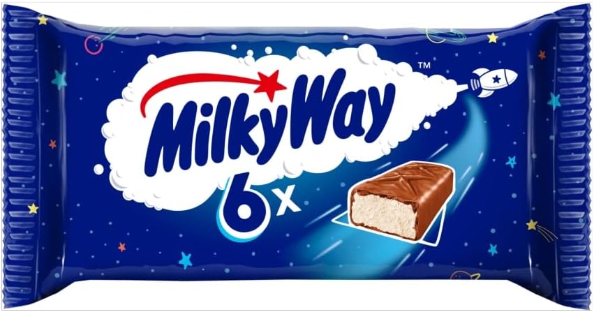 Milky Way - Multipack Milk Chocolate Bars (6 x 21.5g)