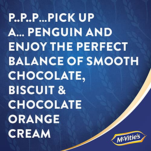 McVitie's Penguin Orange Biscuit Bar, 7 x 24.6g (170g Total)