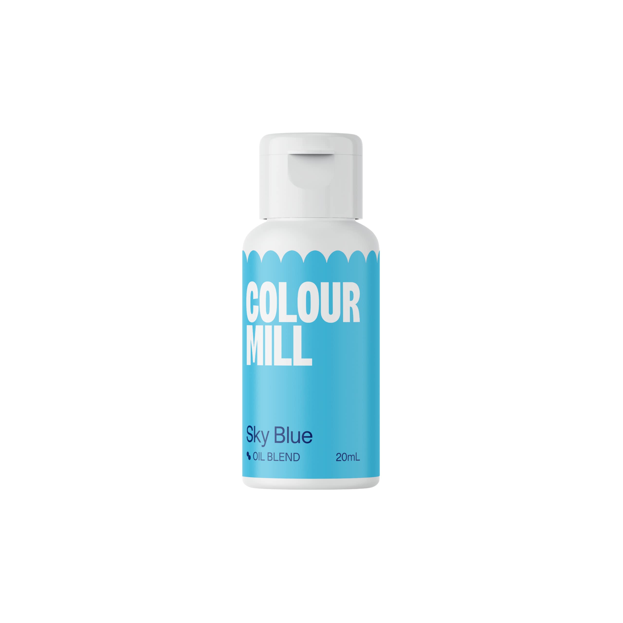 Colour Mill Oil Blend Food Colouring - Sky Blue | Oil-Based | 20ml