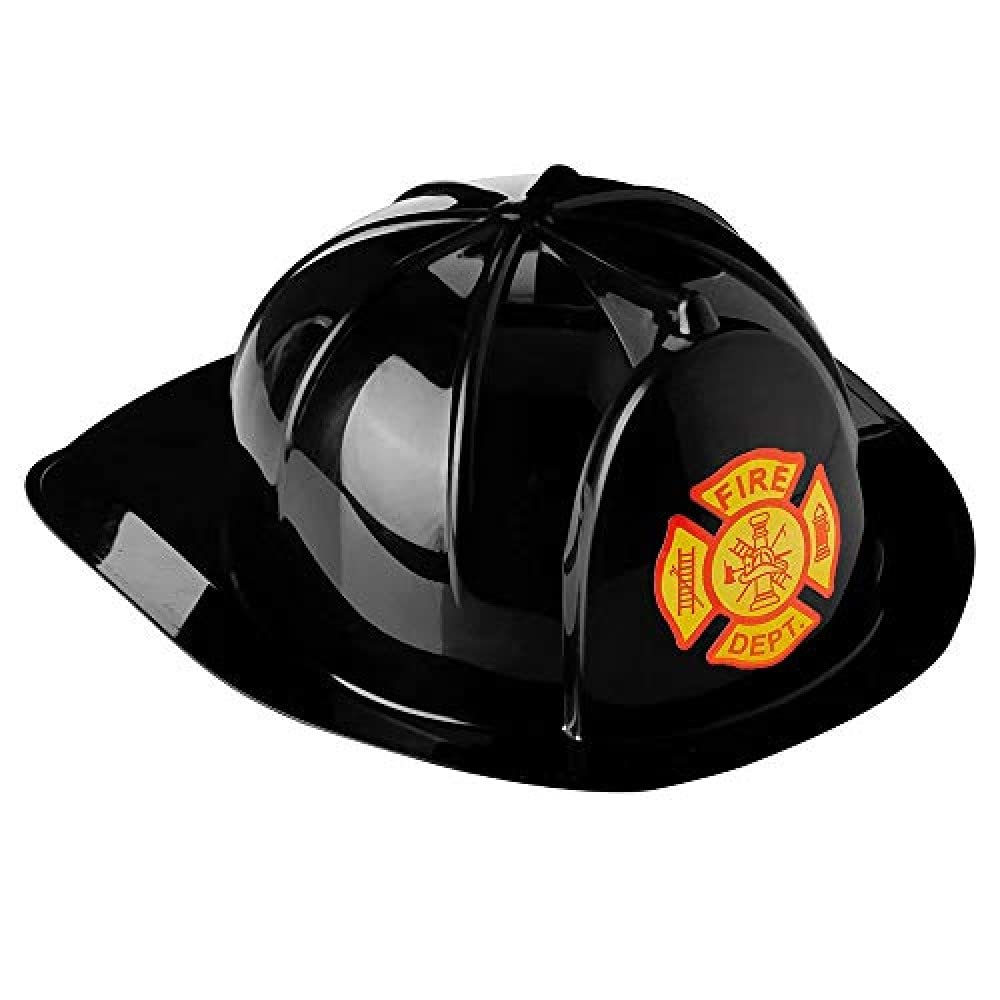 Dress Up America Firefighter Costume Helmet - One Size Fits Most 1