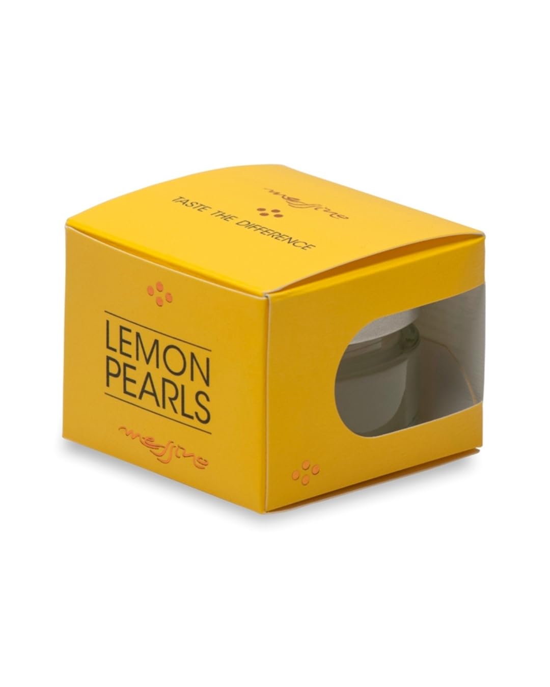 messino Lemon Pearls - Concentrated Lemon Spheres for Salads | 50ml Natural Vegan Gourmet 1