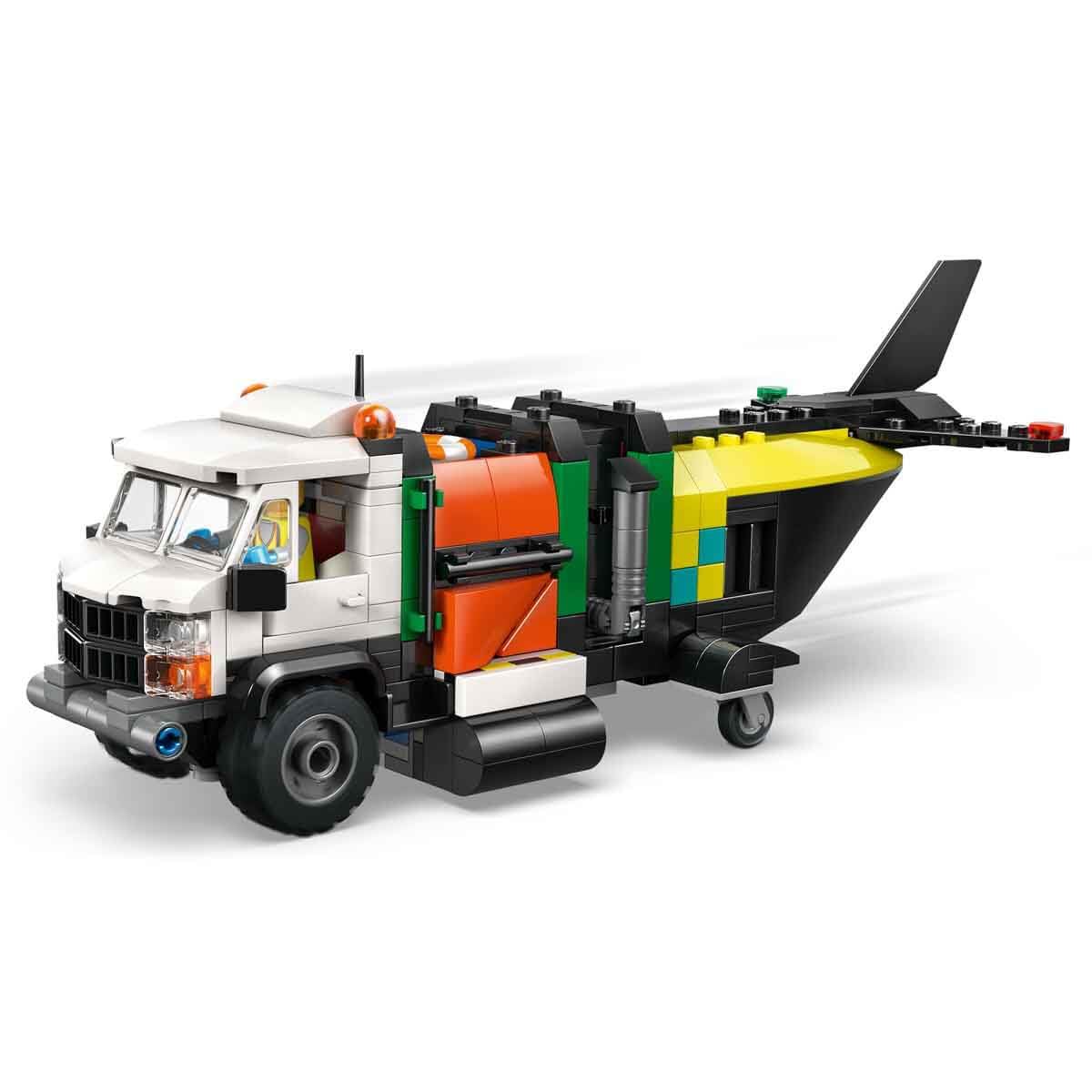 LEGO City 3in1 Airplane, Service Truck & Hovercraft Remix Building Set | Ages 7+ 4