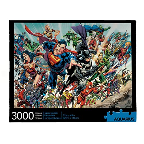 AQUARIUS DC Comics Cast - Justice League 3000-Piece Jigsaw Puzzle (68512)