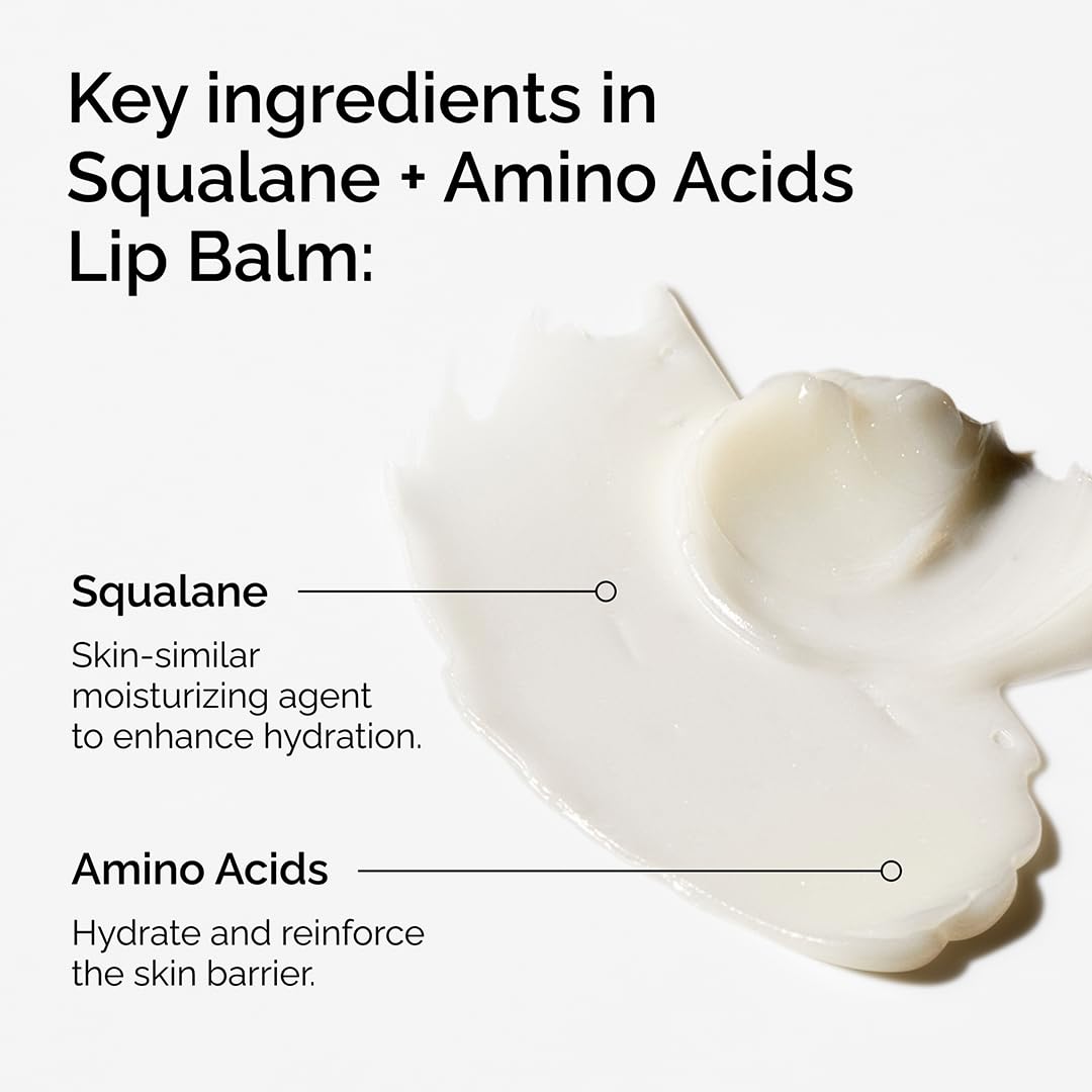 The Ordinary Squalane + Amino Acids Hydrating Lip Balm - 15 g