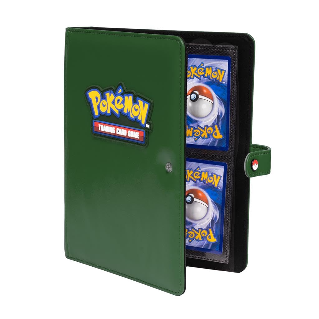 Ultra Pro Premium Green Snap Binder - 20 Pages | Trading Card Storage | Pokémon 1