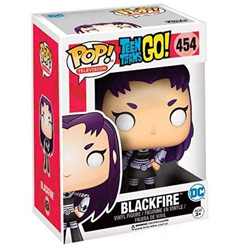 DC Comics Team Titan Go ! Blackfire Exclusif Funko 11811 Pop ! Vinyle #454