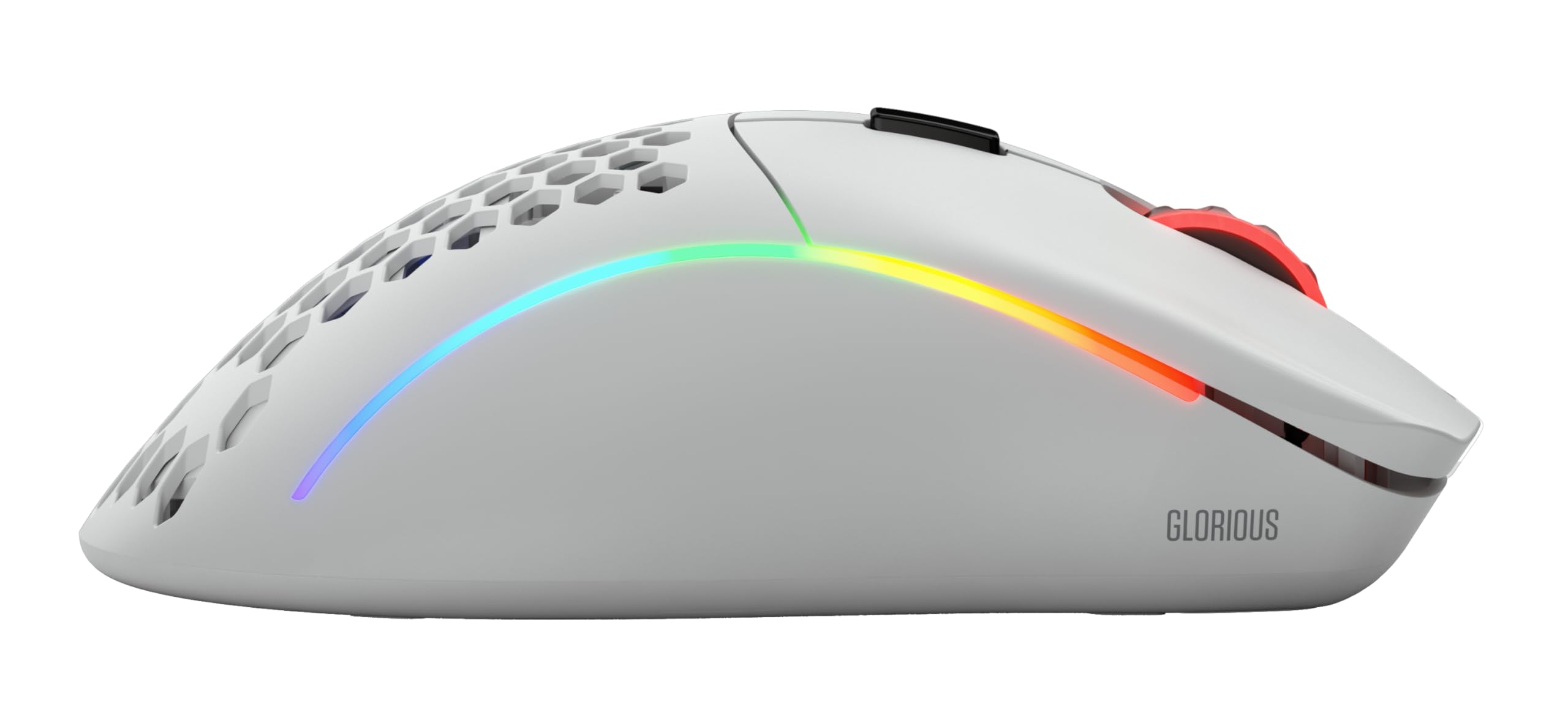 GLORIOUS Model D Wireless Gaming Mouse - 69g Lightweight, 2.4GHz Wireless, 71H Battery, BAMF Sensor, RGB, Ergonomic, 6 Button, Matte White 2