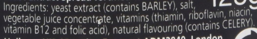 Marmite Classic Yeast Extract Vegan Breakfast Spread 125g - Rich in B Vitamins, No Added Sugar 2