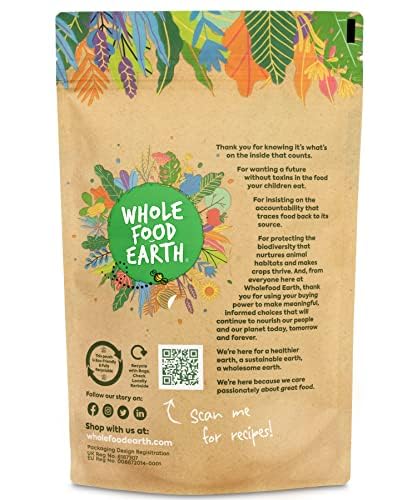 Wholefood Earth Organic Red Kidney Beans - Whole, Raw | 1kg Pack 3