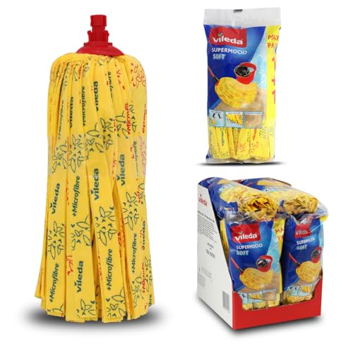 Vileda SuperMocio Soft Replacement Mop Heads - Double Value Pack