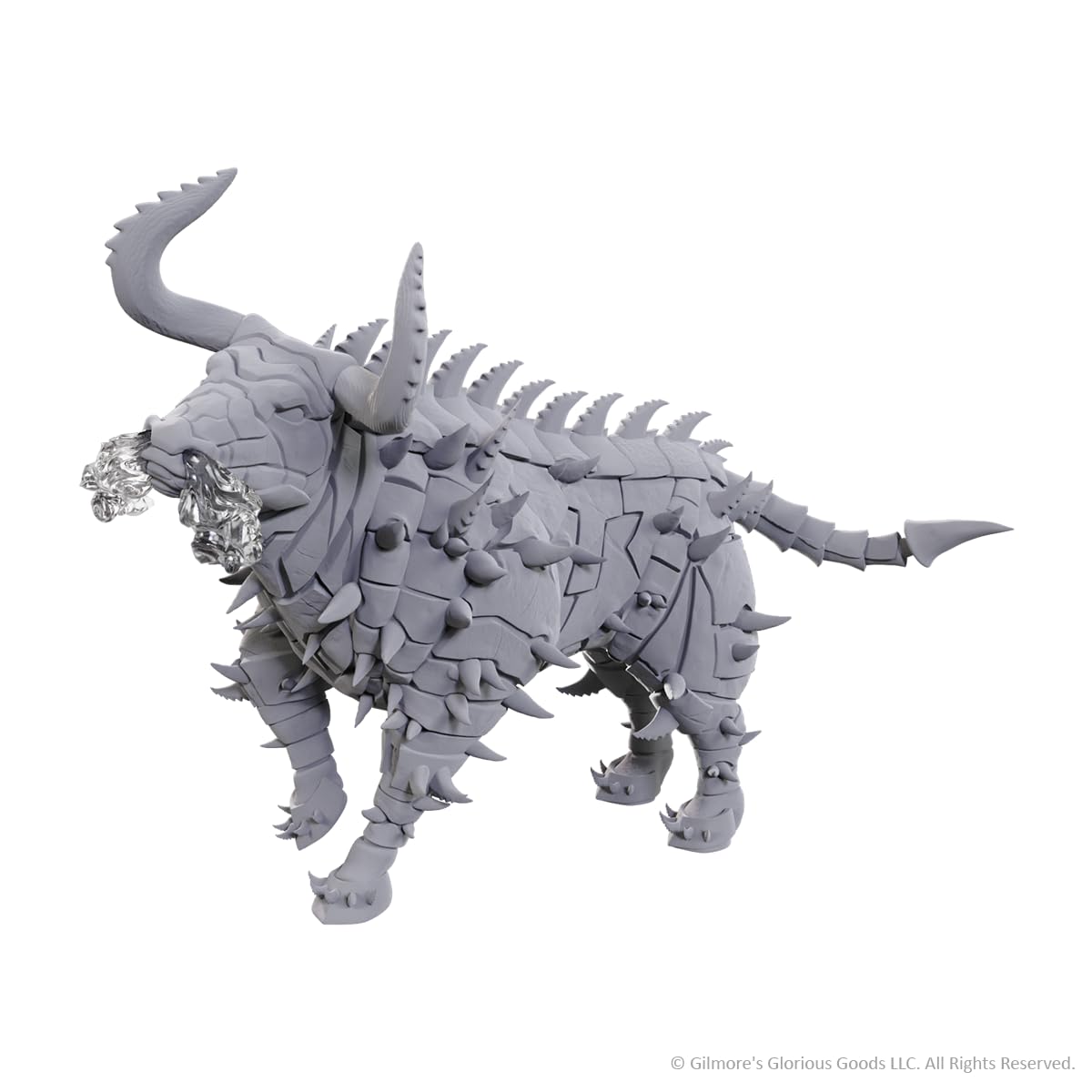 WizKids Critical Role Unpainted Miniatures Wave 25 Miskath Gorgon | Plastic | Unisex Adult 1