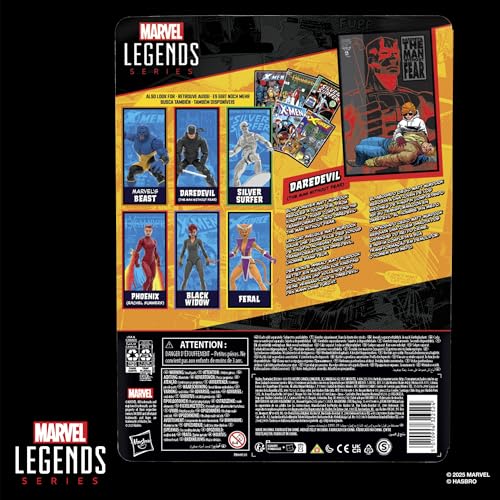 Marvel Legends Series Daredevil Action Figure - 6-Inch Collectible with Comic Accessories 19