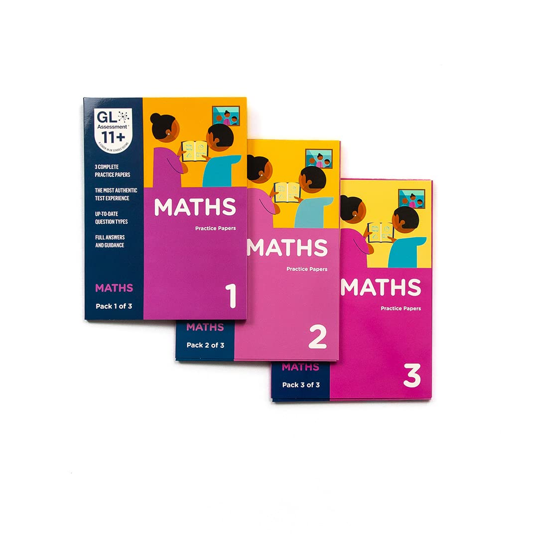 GL Assessment Maths 11+ Practice Papers Bundle - 3 Pack