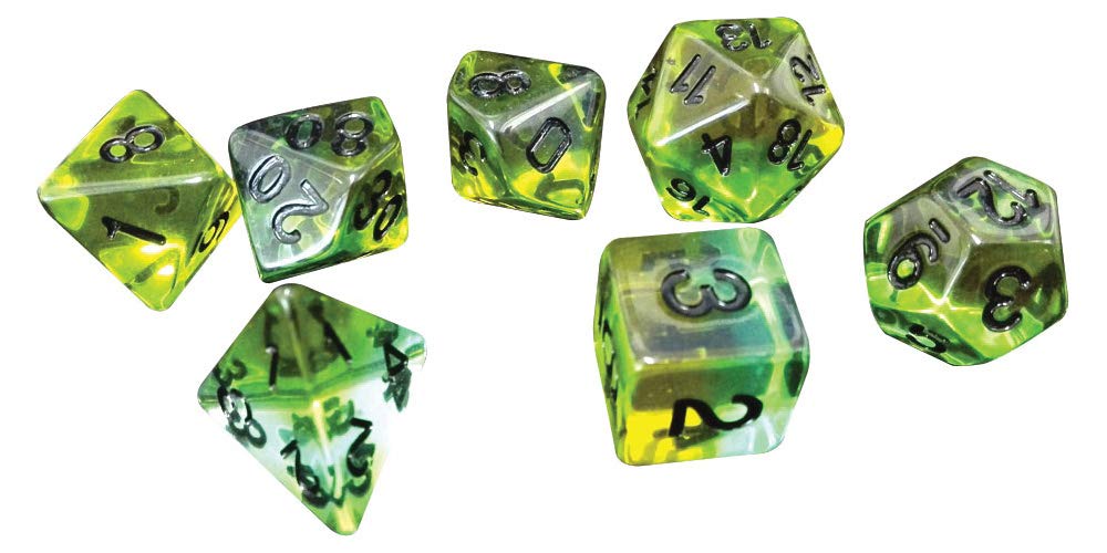 Sirius Dice Mojito Poly Set Polyhedral Dice 1