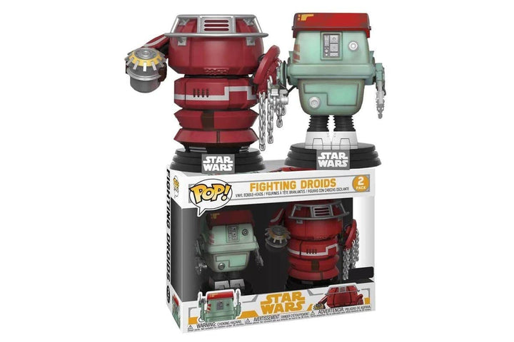 Funko Pop! Vinyl Star Wars: Solo - Fighting Droids 2-Pack Exclusive
