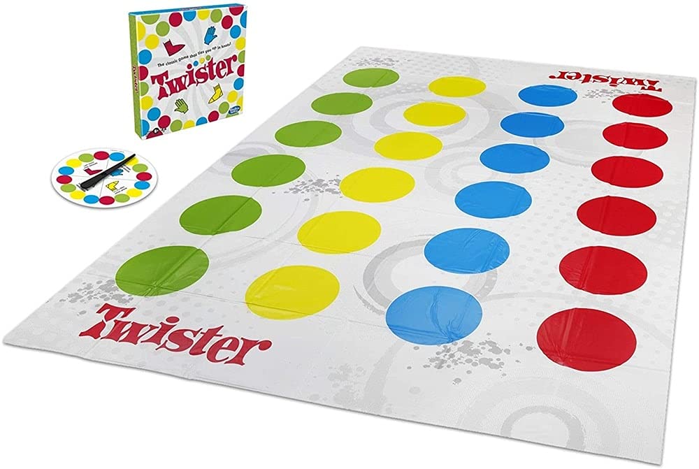 Hasbro Gaming Twister Game - Outdoor & Indoor Family Party Game for 2+ Players 1