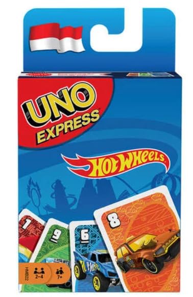 Hot Wheels UNO Express Card Game 1