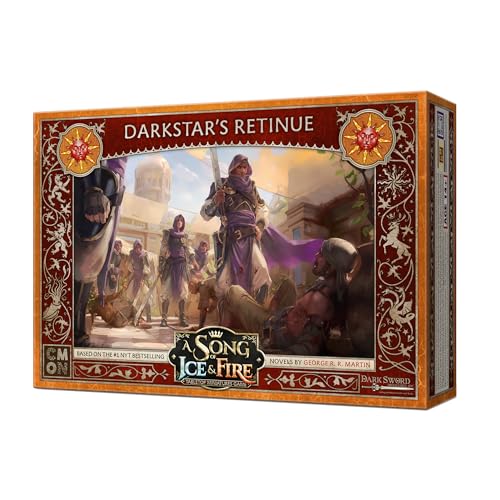 CMON A Song of Ice and Fire Tabletop Miniatures Game Darkstar Retinue Unit Box (CMNSIF708)