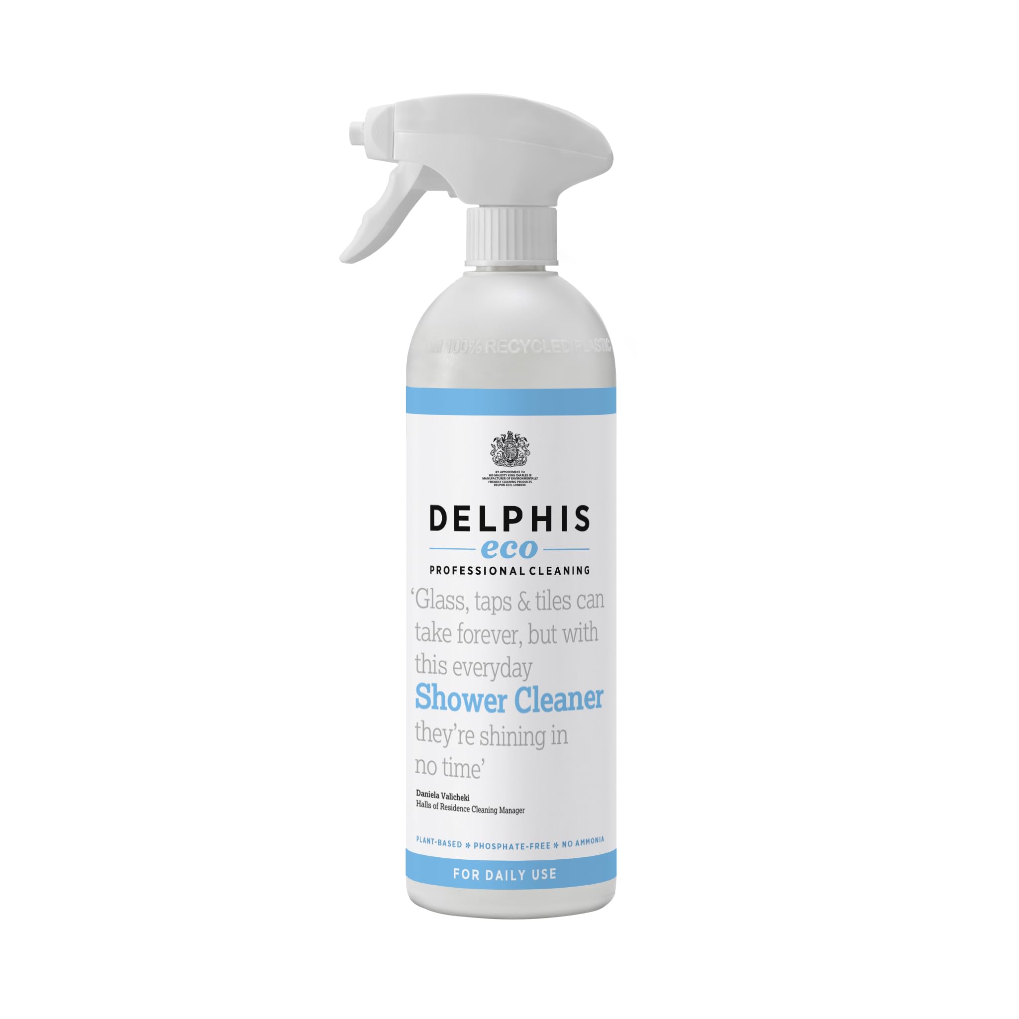 DELPHISECO Daily Shower Cleaner - Eco Friendly, Plant Based, Unscented | 700 ml 1