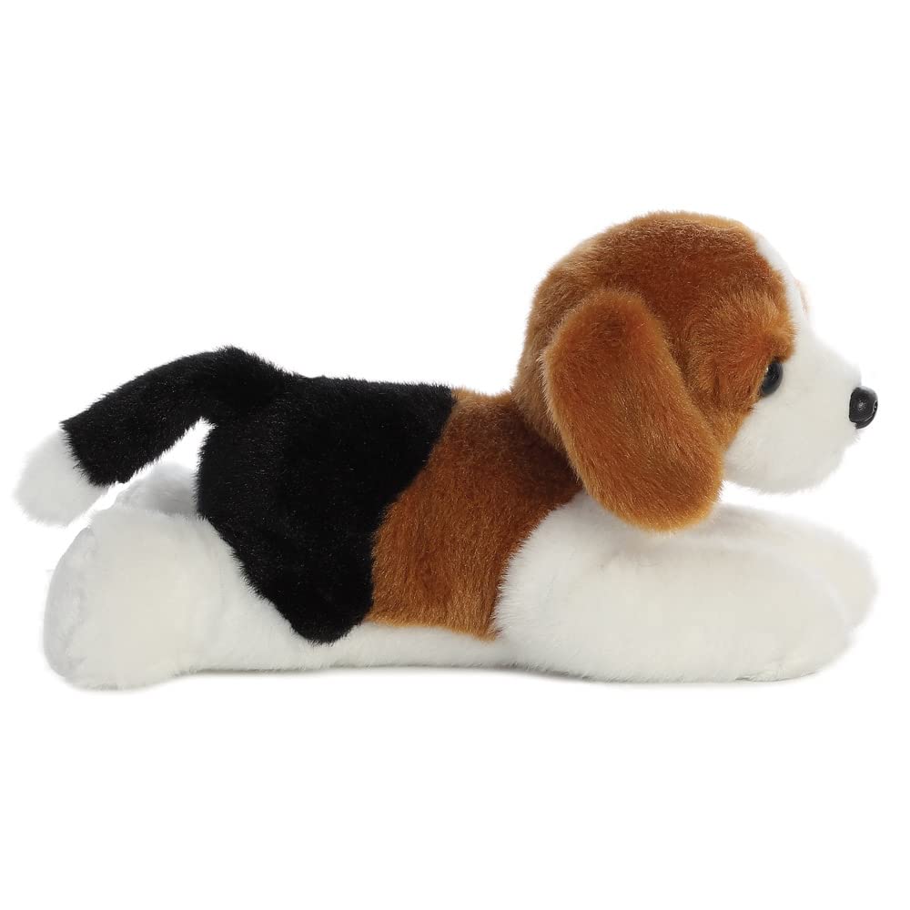 Aurora Mini Flopsies Homer Beagle - Soft Plush Toy for Babies & Toddlers 5