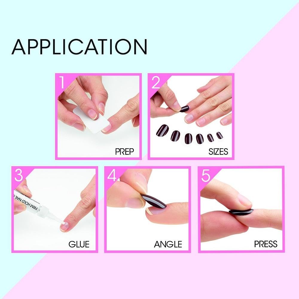 Elegant Touch Bare Nails - Square Shape Full Well Tips | Clear Gel 3