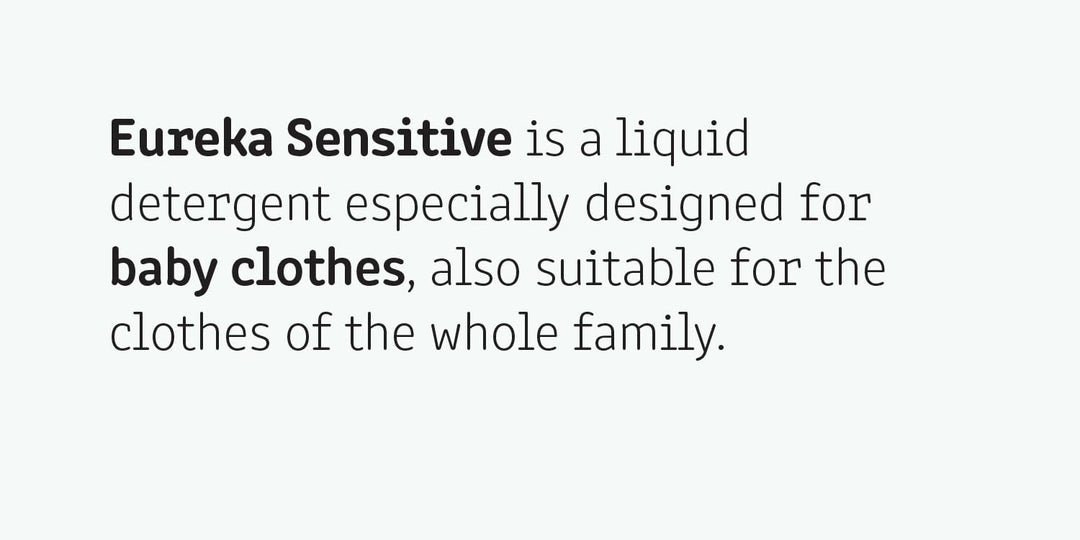 Eureka Sensitive Liquid Laundry Detergent – 1L – 100% Olive Oil Soap & Organic Chamomile Extract