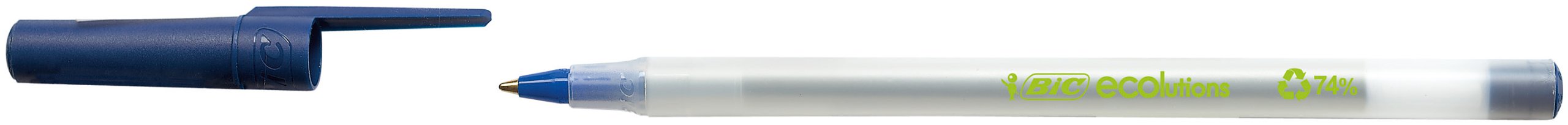 BIC Ecolutions Round Stic Pens - Blue (Box of 60) 4