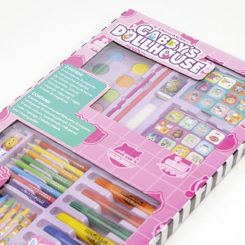 Cerdá Life's Little Moments Gabby's Dollhouse - Gabby Colouring Box Pencil Set (2700000844)