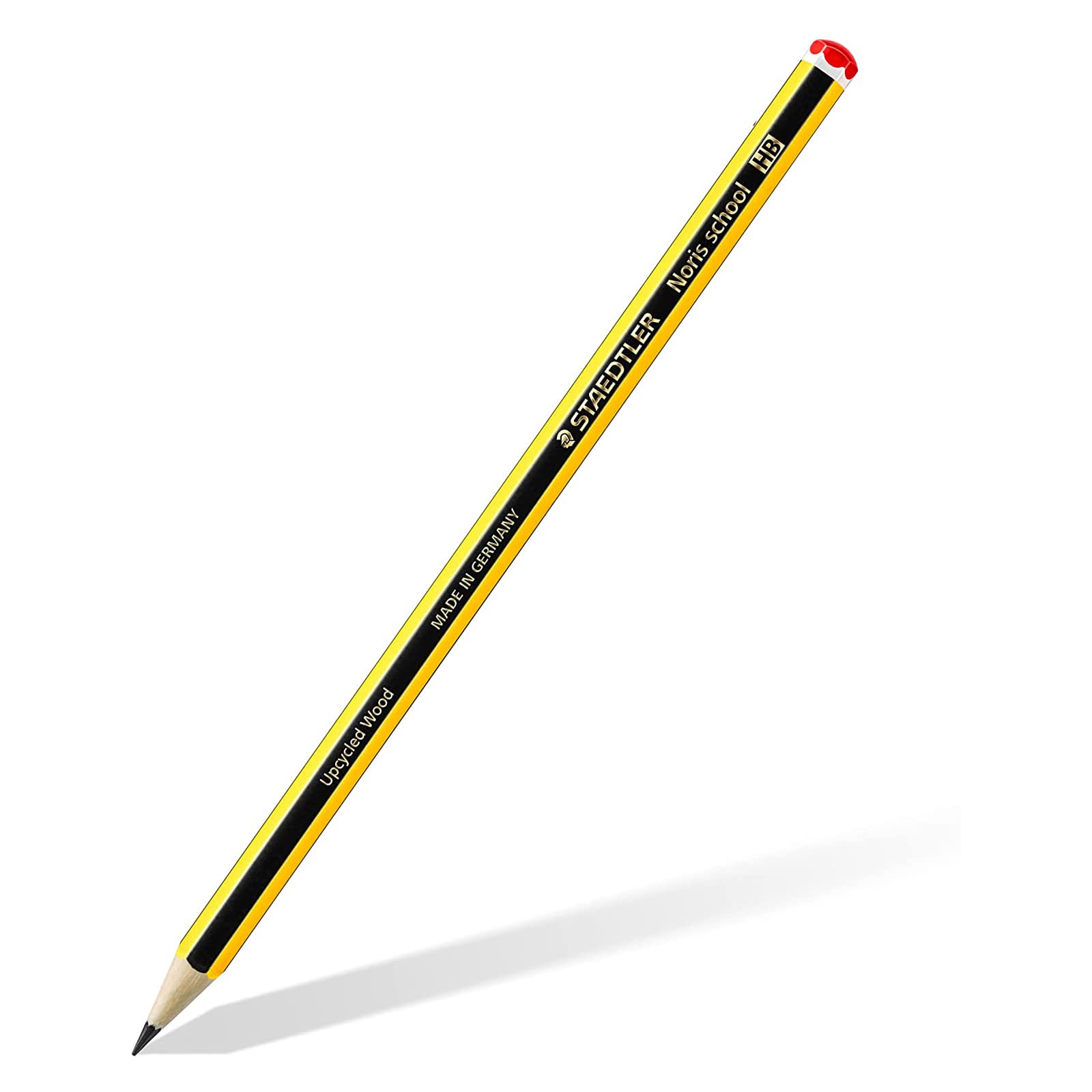 STAEDTLER Noris School Graphite Pencils 121-2 BK5D - HB Hardness, Break-Resistant Lead | Pack of 5