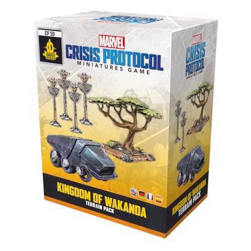 Atomic Mass Games Marvel Crisis Protocol: Kingdom Of Wakanda Terrain Pack (FFGCP59)