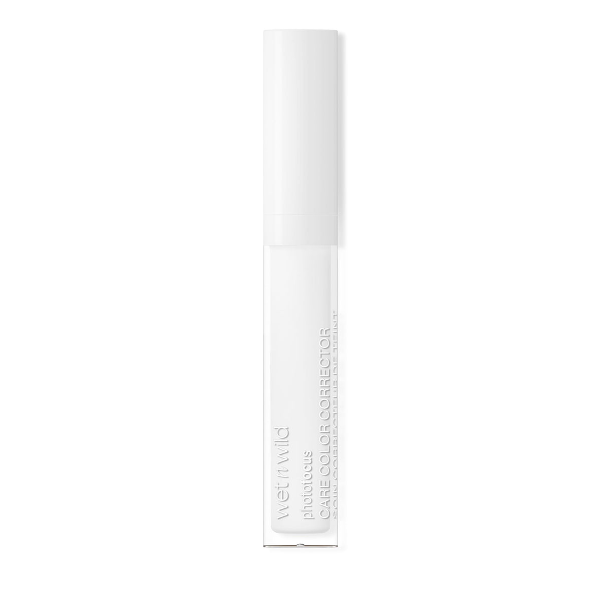 Wet n Wild Photo Focus Care Color Corrector - Lightweight, Nourishing Formula for Even Skin Tone | Liquid, White