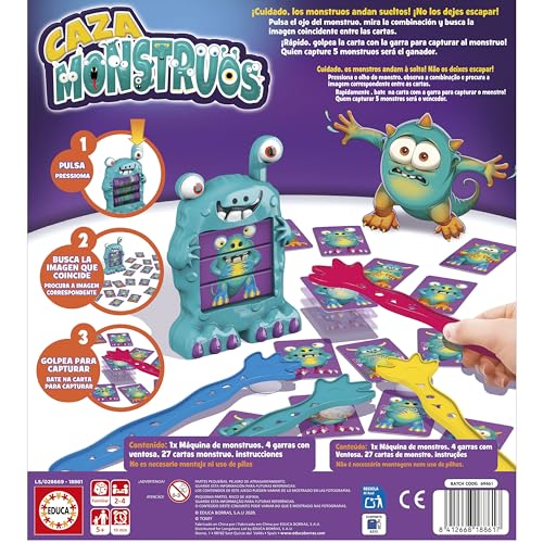 Educa - Hunting Monsters: A Fun and Fast-Paced Visual Agility Game for Ages 5 and Up