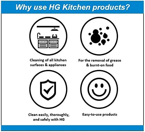 HG Grease Away - Kitchen Degreaser Spray for Fats & Oils, 500ml