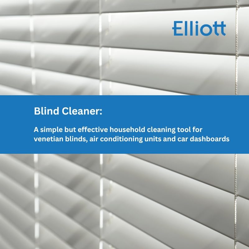 Elliott Blind Cleaner with Three Cleaning Arms - Microfibre Sleeves | Washable & Removable 6