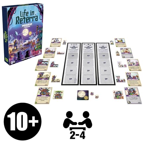 Hasbro Gaming Life in Reterra Moonrise Expansion Board Game