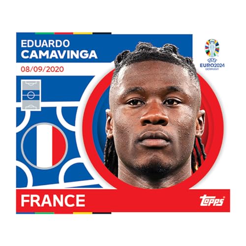 Topps Euro 2024 Sticker Collection - Official Tournament Sticker Album (FS0004695)