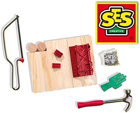 SES Woodwork Set "The Luxe" - Creative Building for Ages 5+ (00944)