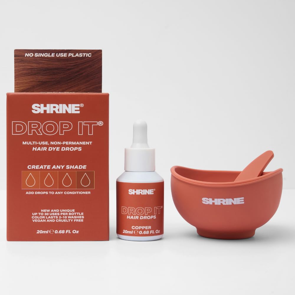 SHRINE Drop It COPPER Toner Drops - Semi-Permanent Colour | 20ml