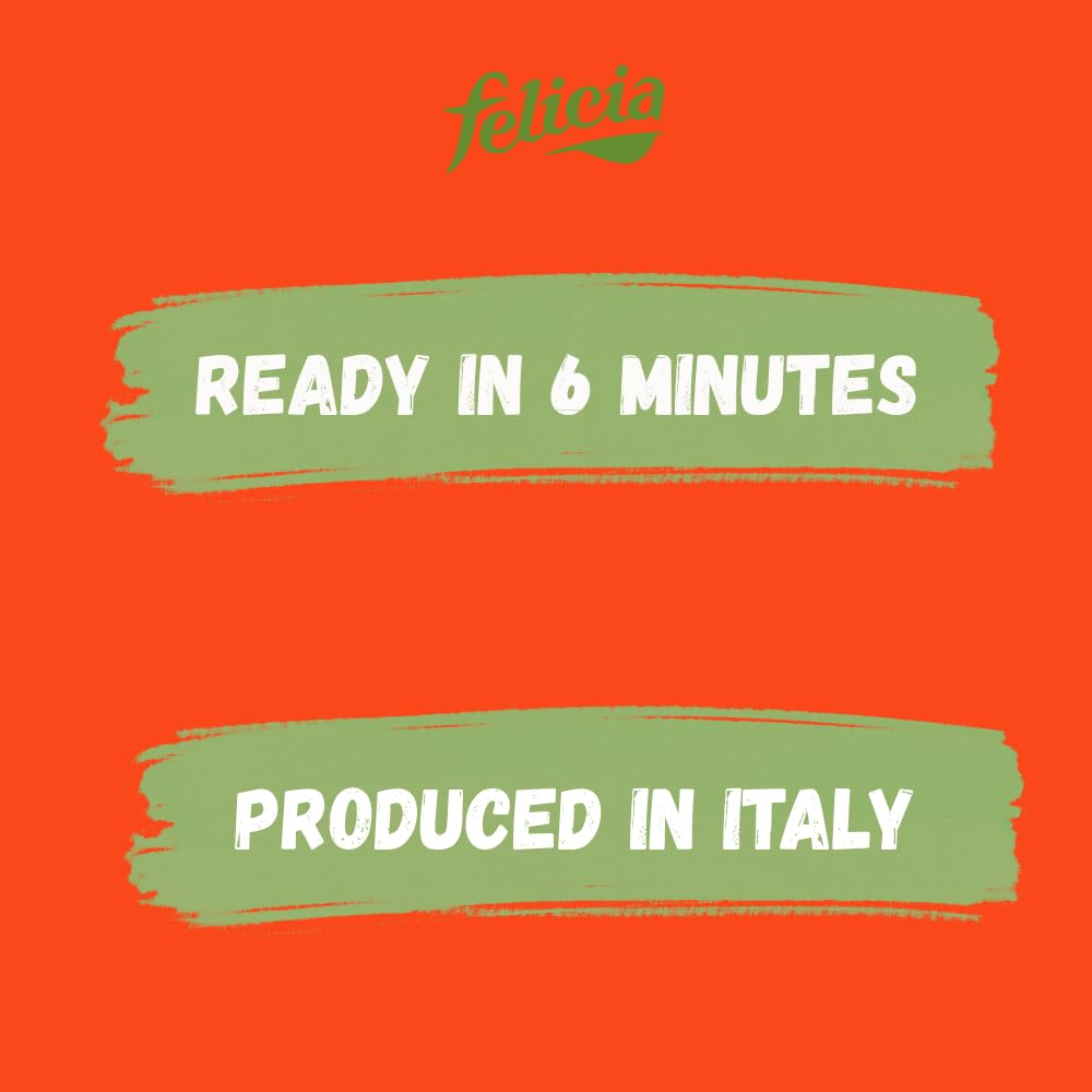 felicia Organic Red Lentil Sedanini Pasta - Gluten-Free & High Protein | 250g 3