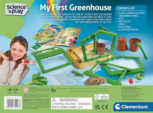 My First Greenhouse - Science & Play Lab for Kids 7 Years and Up 9