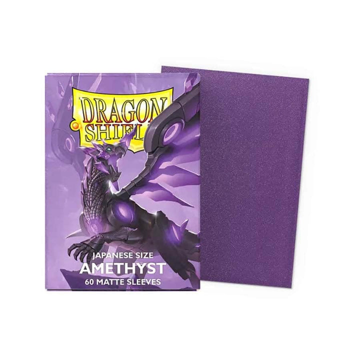 Dragon Shield Japanese Matte - Amethyst Card Sleeves (60)