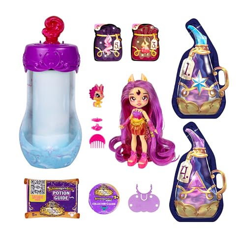 Magic Mixies Pixlings Deluxe Pack - Pippa the Firehorse with Shimmer Reveal & Mini Mixie 8