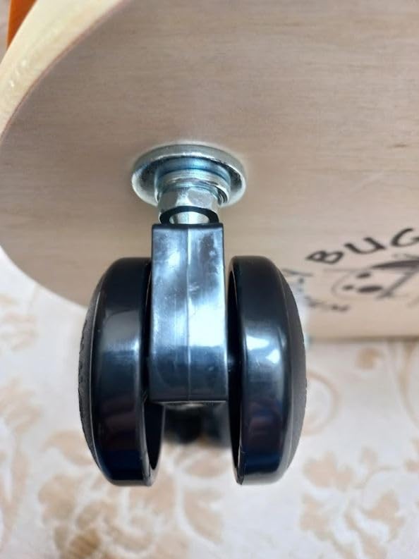 Wheelybug Toddler Wooden Ride-On - Small Bee | Ages 1-3 Years | Multi-Directional Castors 6
